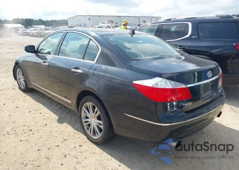 2011 Hyundai Genesis 4.6 из США, поврежденный, VIN KMHGC4DFXBU125820